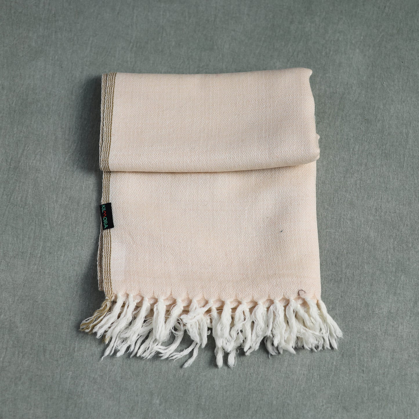 Kumaun Handwoven Pure Merino Wool Stole 68