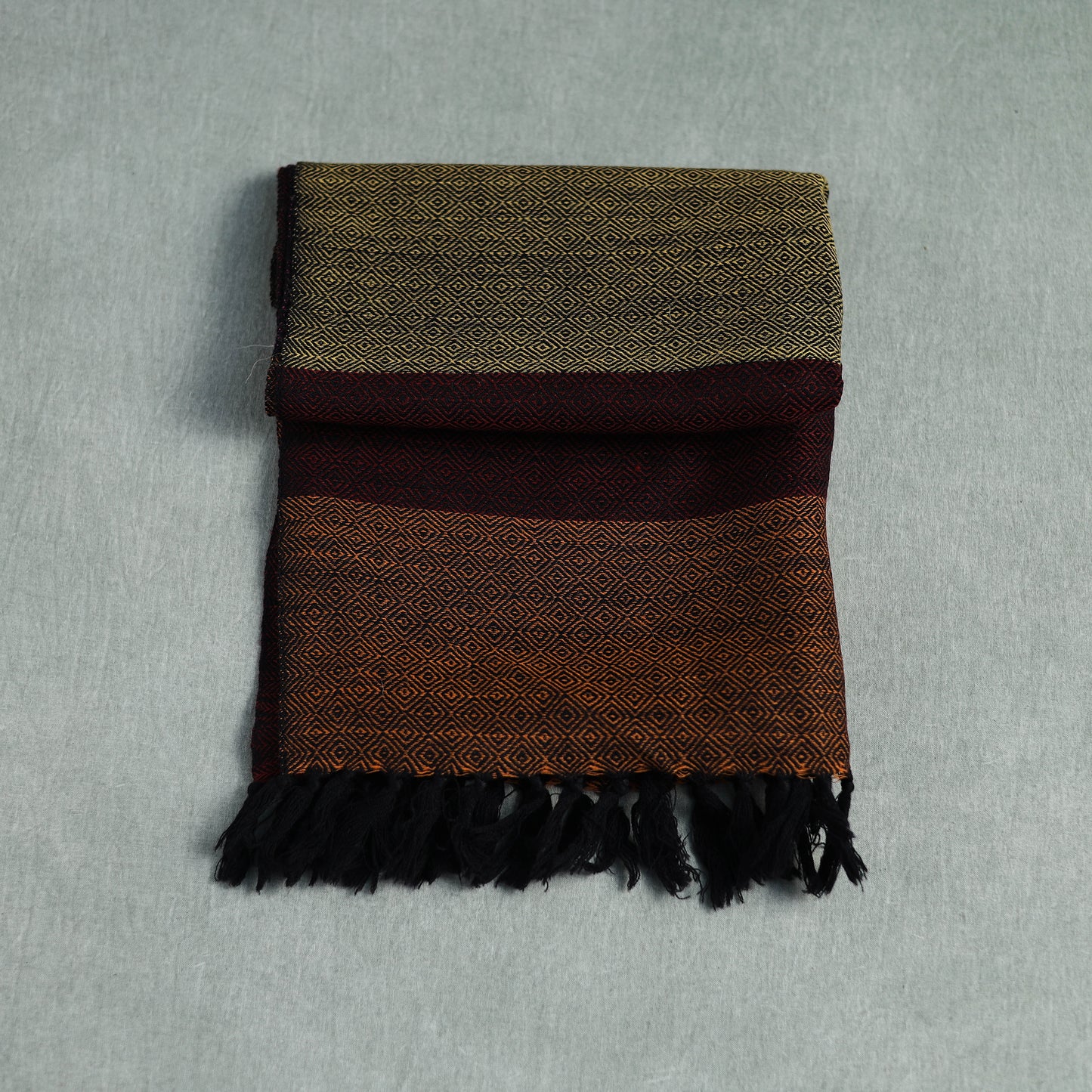Kumaun Handwoven Pure Merino Wool Stole 67