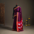 Mercerised Cotton Silk Plain Saree with Blouse Piece 40