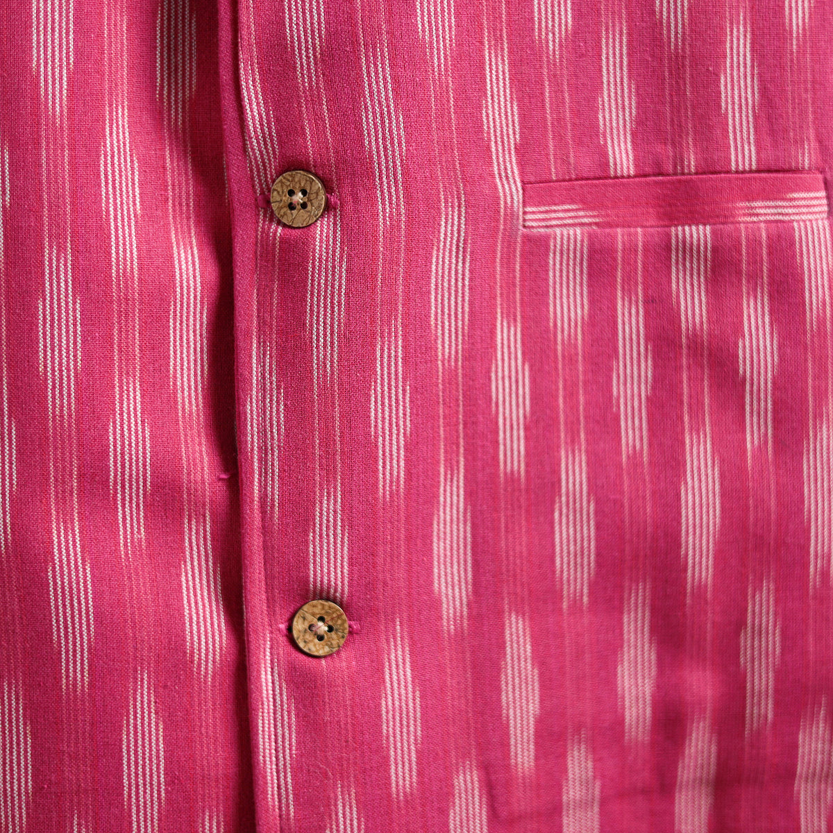 Pochampally Ikat Cotton Men Nehru Jacket 05