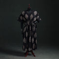 Ajrakh Hand Block Print Natural Dyed Cotton Kaftan (Long) 84