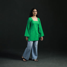 Plain Cotton Short Kurta for Women 16