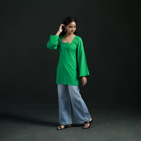 Plain Cotton Short Kurta for Women 16