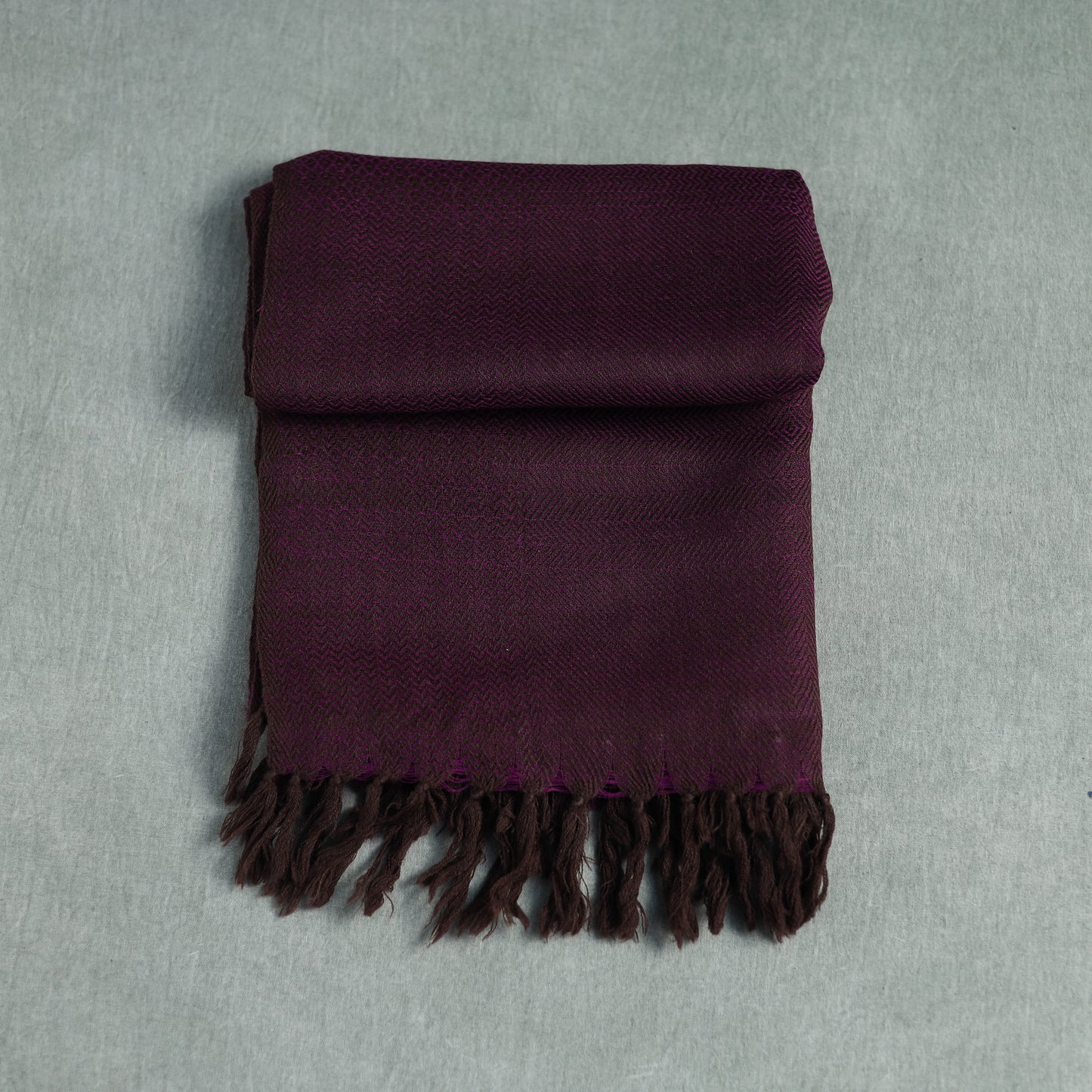 Kumaun Handwoven Pure Merino Wool Stole 63