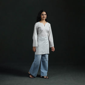Plain Cotton Short Kurta for Women 14