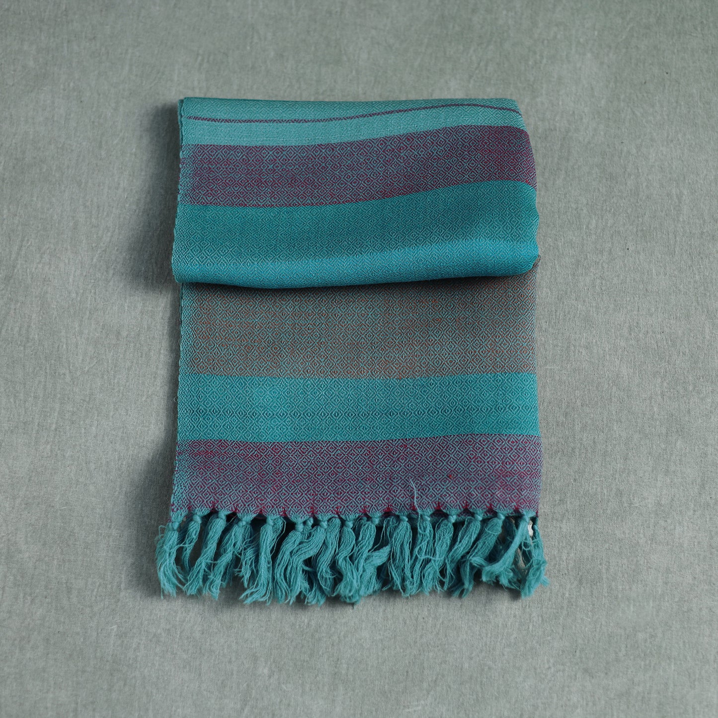 Kumaun Handwoven Pure Merino Wool Stole 57