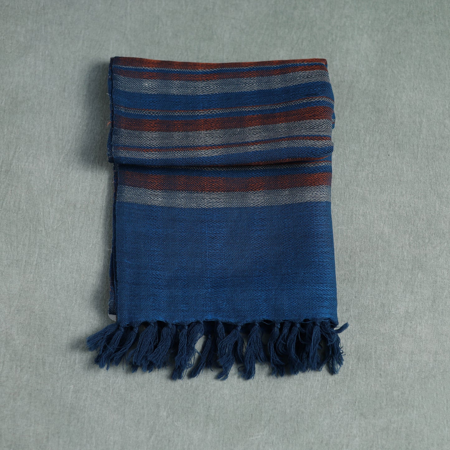 Kumaun Handwoven Pure Merino Wool Stole 56