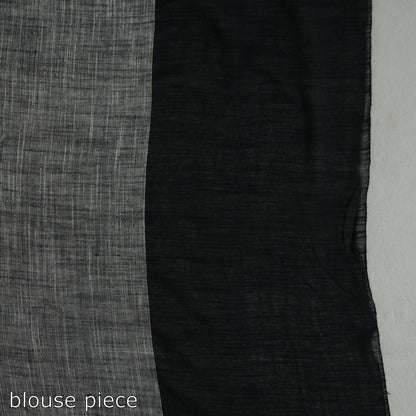 Black - Phulia Bengal Handloom Pure Cotton Saree 74