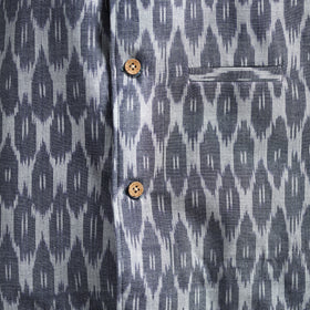 Pochampally Ikat Cotton Men Nehru Jacket 09