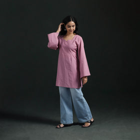 Plain Cotton Short Kurta for Women 21