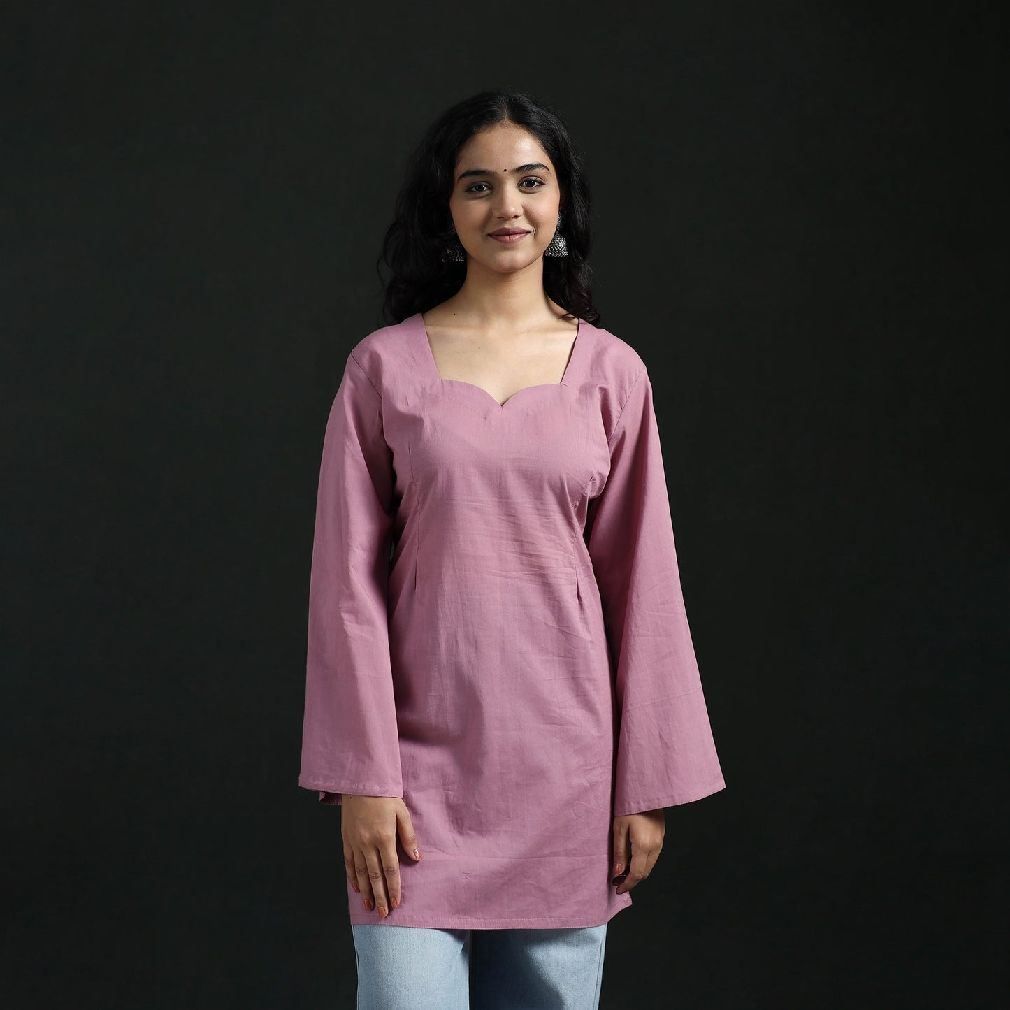 Plain Cotton Short Kurta for Women 21