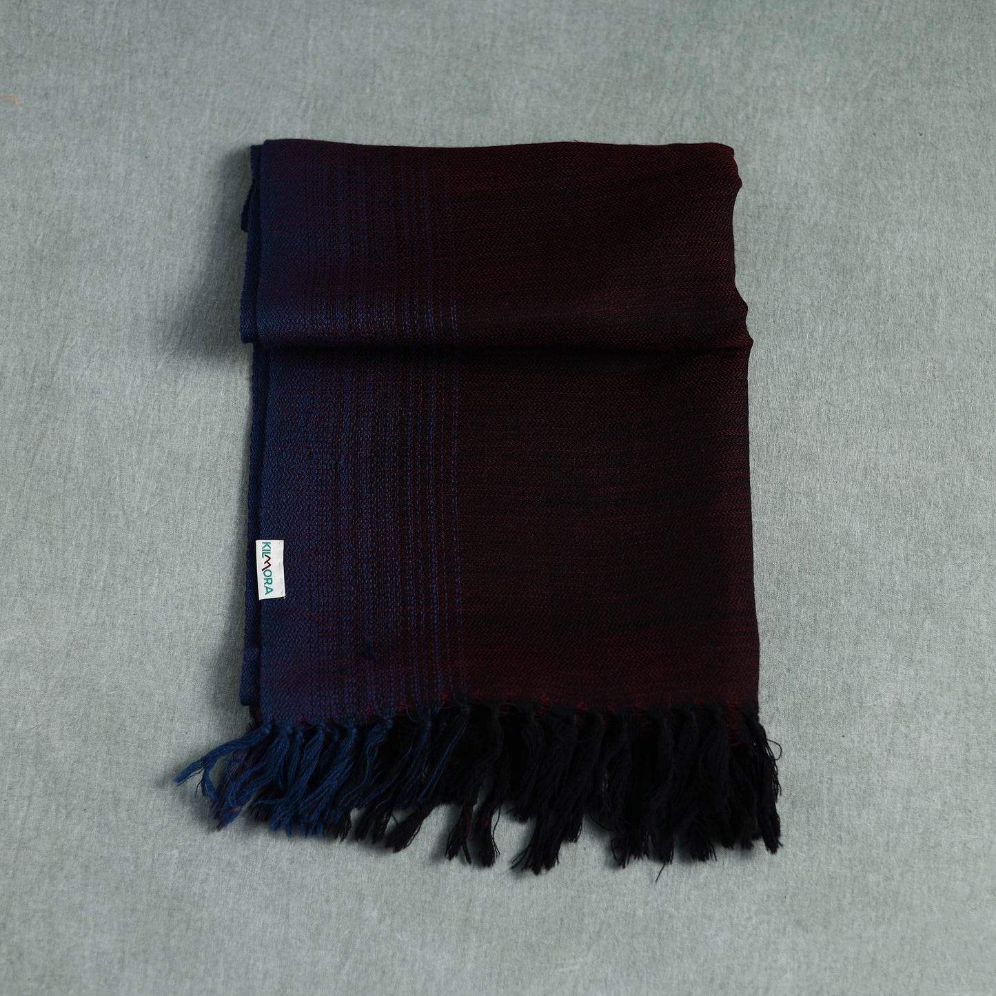 Kumaun Handwoven Pure Merino Wool Stole 52
