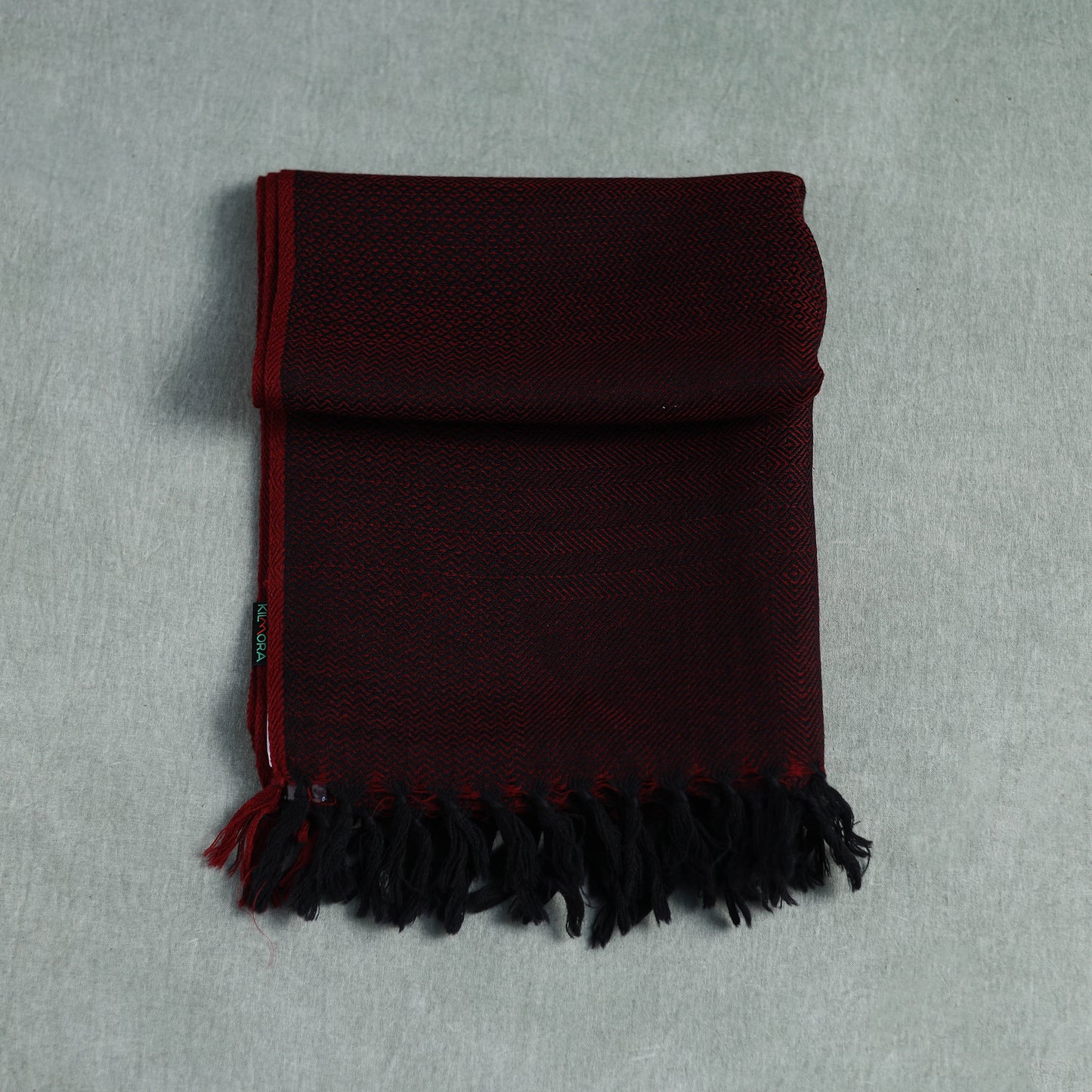 Kumaun Handwoven Pure Merino Wool Stole 51