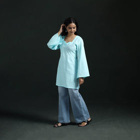 Plain Cotton Short Kurta for Women 22