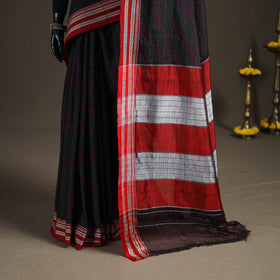 Mercerised Cotton Silk Plain Saree with Blouse Piece 45