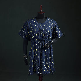Bandhani Tie-Dye Cotton Kaftan (Medium) 28