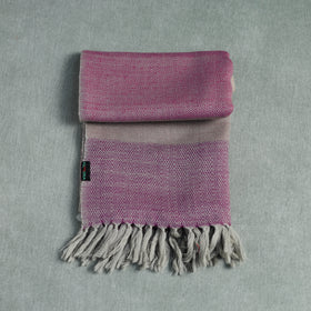 Kumaun Handwoven Pure Merino Wool Stole 45