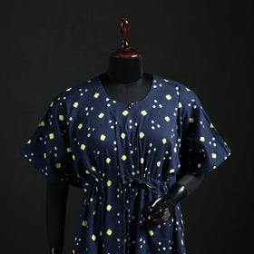Bandhani Tie-Dye Cotton Kaftan (Medium) 28