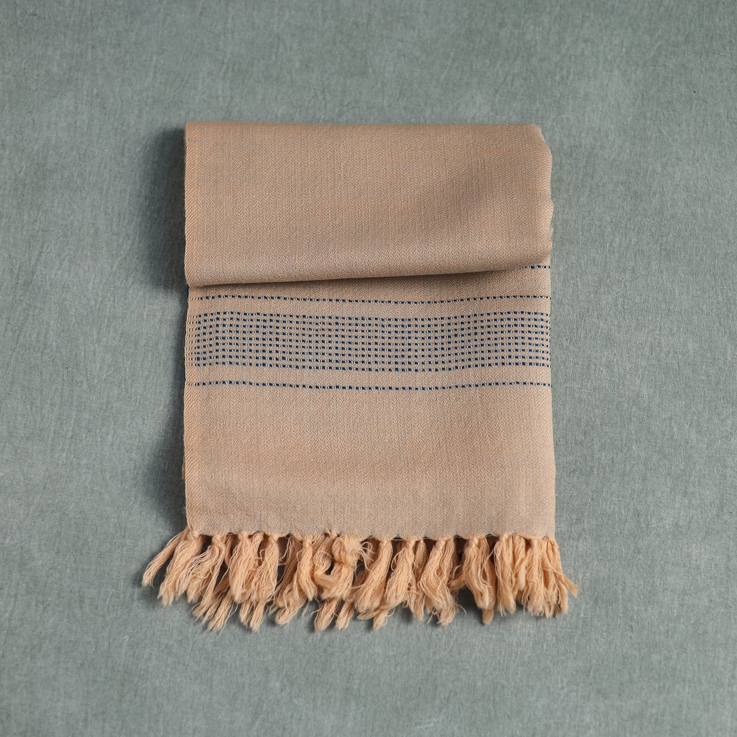 Kumaun Handwoven Pure Merino Wool Stole 42