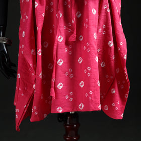 Bandhani Tie-Dye Cotton Kaftan (Medium) 29