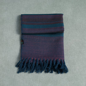 Kumaun Handwoven Pure Merino Wool Stole 36