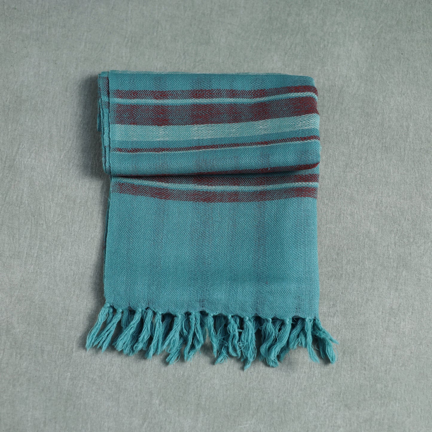 Kumaun Handwoven Pure Merino Wool Stole 35