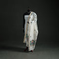 Handloom Chanderi Silk Handpainted Madhubani Dupatta with Zari Border 01