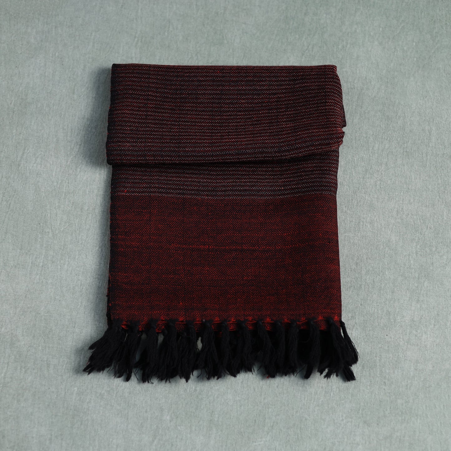 Kumaun Handwoven Pure Merino Wool Stole 32