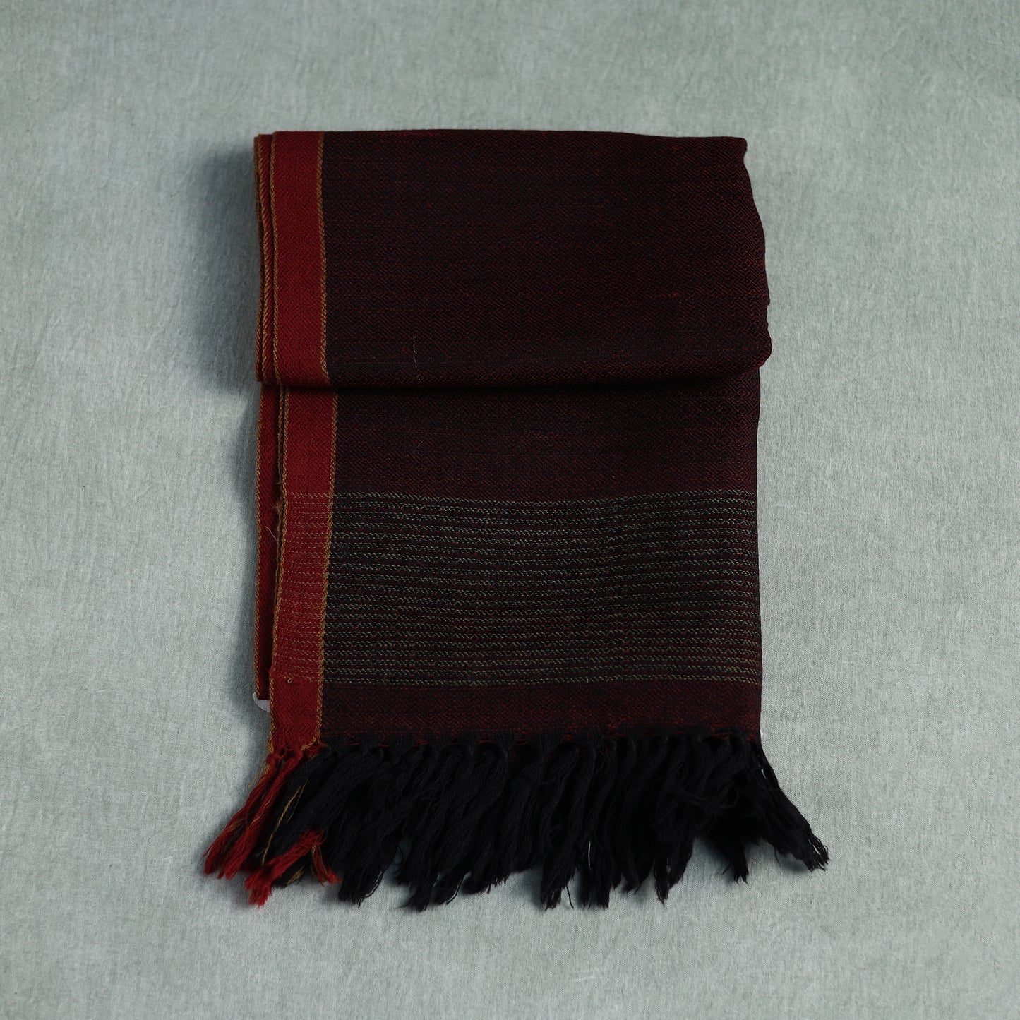 Kumaun Handwoven Pure Merino Wool Stole 30