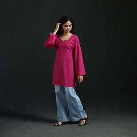 Plain Cotton Short Kurta for Women 25