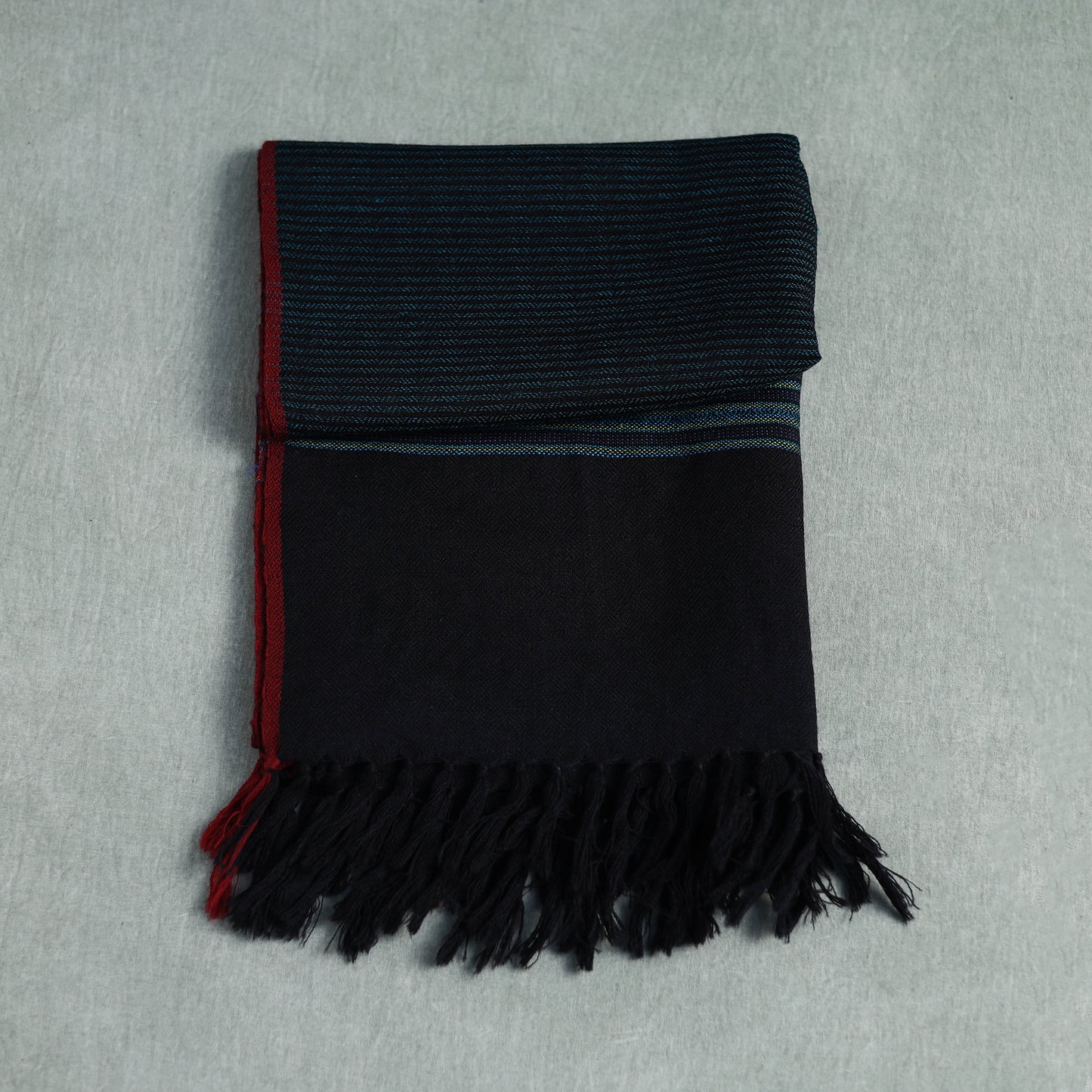 Kumaun Handwoven Pure Merino Wool Stole 29