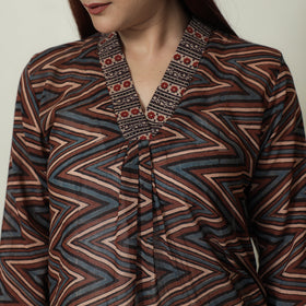  Ajrakh Block Printed Kurta