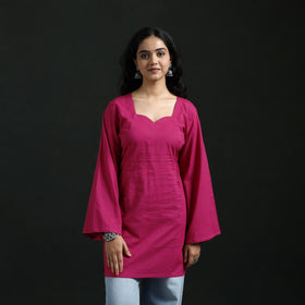 Plain Cotton Short Kurta for Women 25