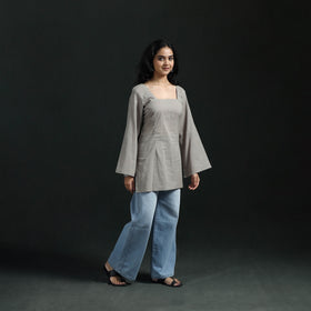 Plain Cotton Short Kurta for Women 19