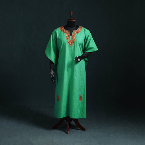 Kashmiri Aari Hand Embroidered Cotton Kaftan (Long) 44
