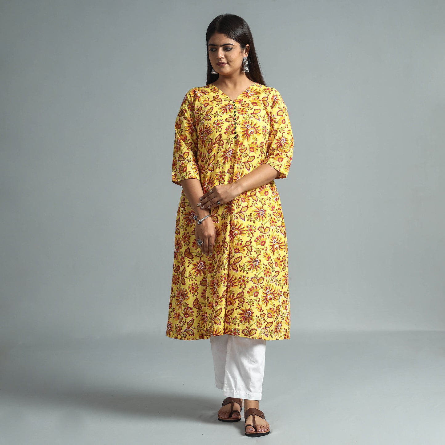 sanganeri kurta