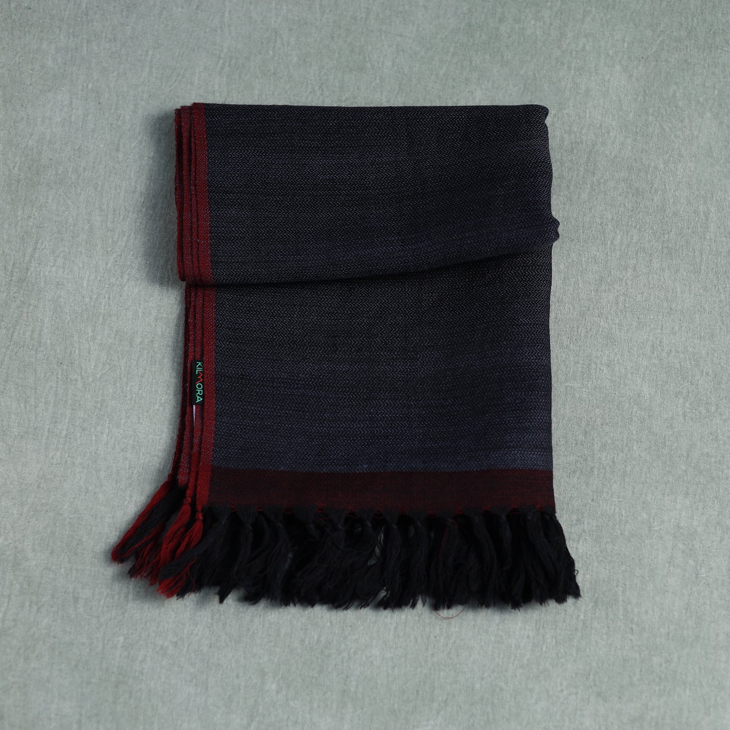 Kumaun Handwoven Pure Merino Wool Stole 23