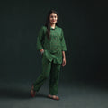 Pochampally Ikat Cotton Night Suit Set for Women 04