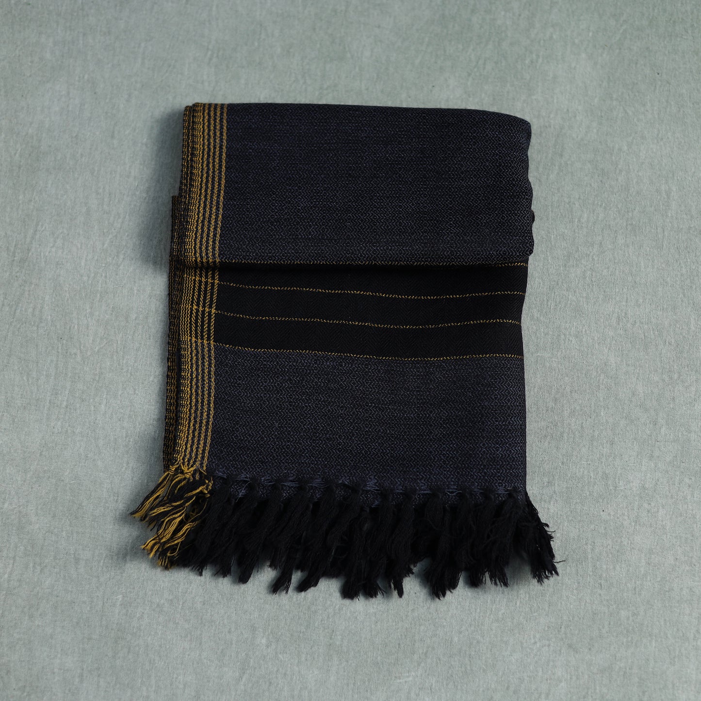 Kumaun Handwoven Pure Merino Wool Stole 22
