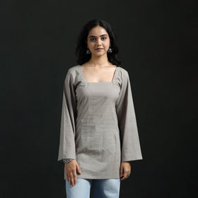 Plain Cotton Short Kurta for Women 19