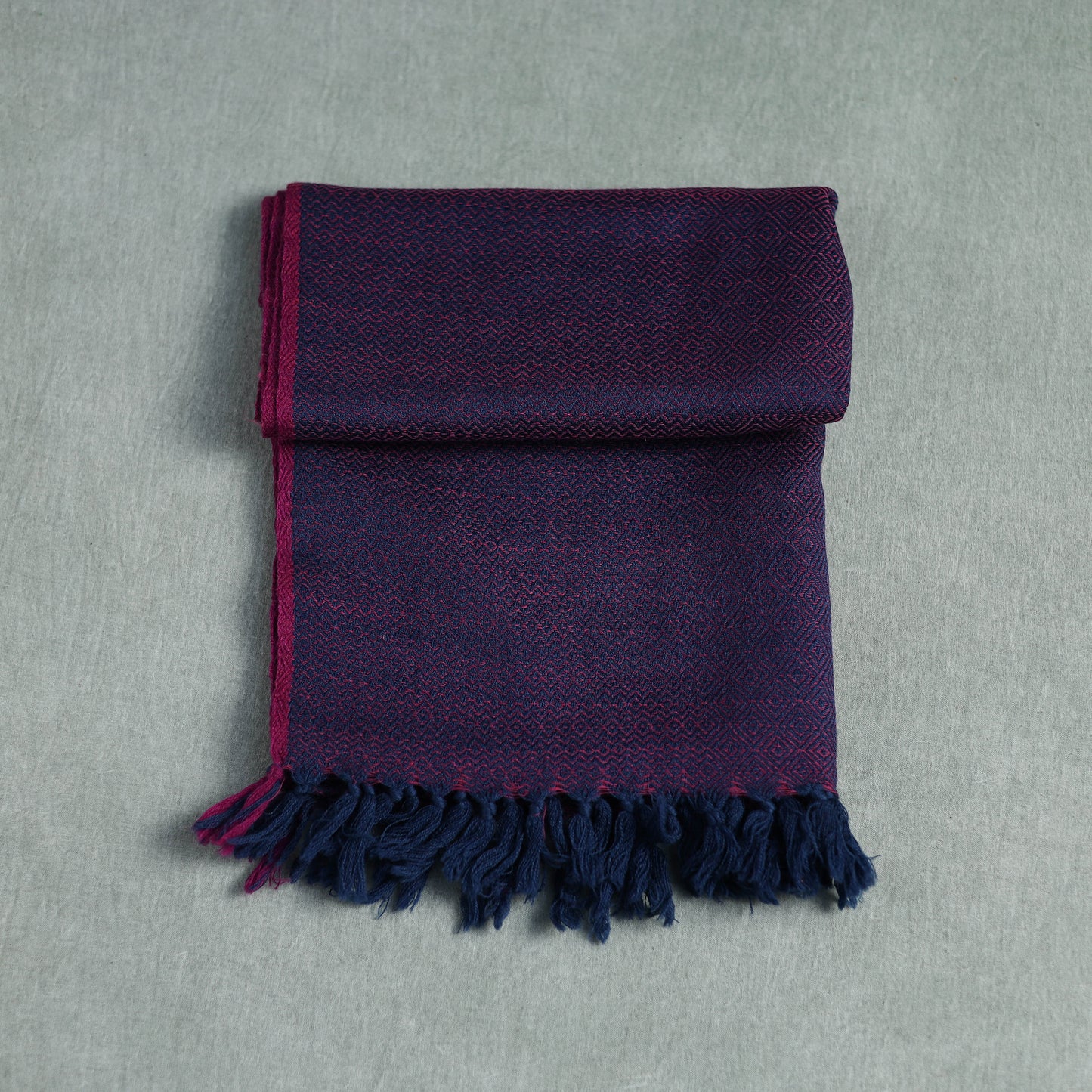 Kumaun Handwoven Pure Merino Wool Stole 20