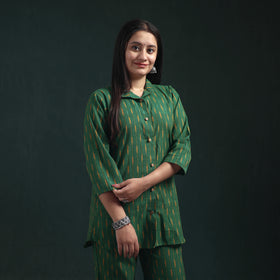 Pochampally Ikat Cotton Night Suit Set for Women 04