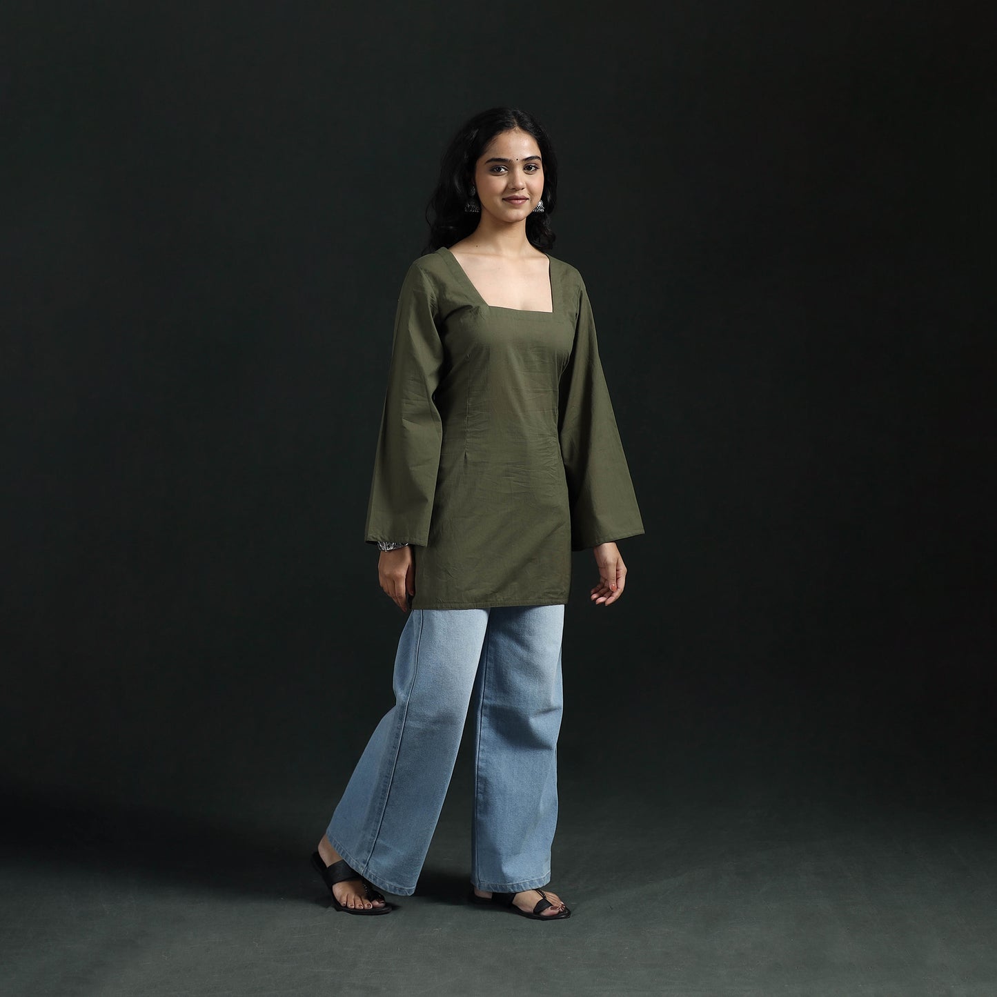 Plain Cotton Short Kurta for Women 20