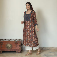  Ajrakh Block Printed  kurta