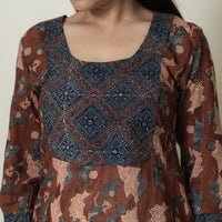  Ajrakh Block Printed  kurta