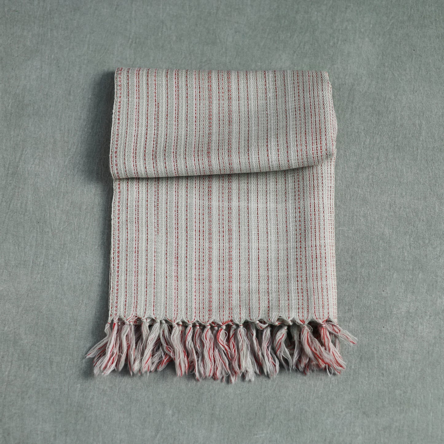 Kumaun Handwoven Pure Merino Wool Stole 13