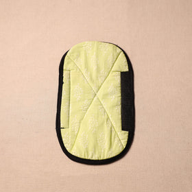 Buy Handmade Cotton Yellow Fridge Handle Cover 131