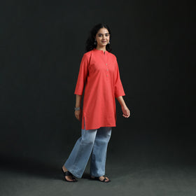 Plain Cotton Short Kurta for Women 26