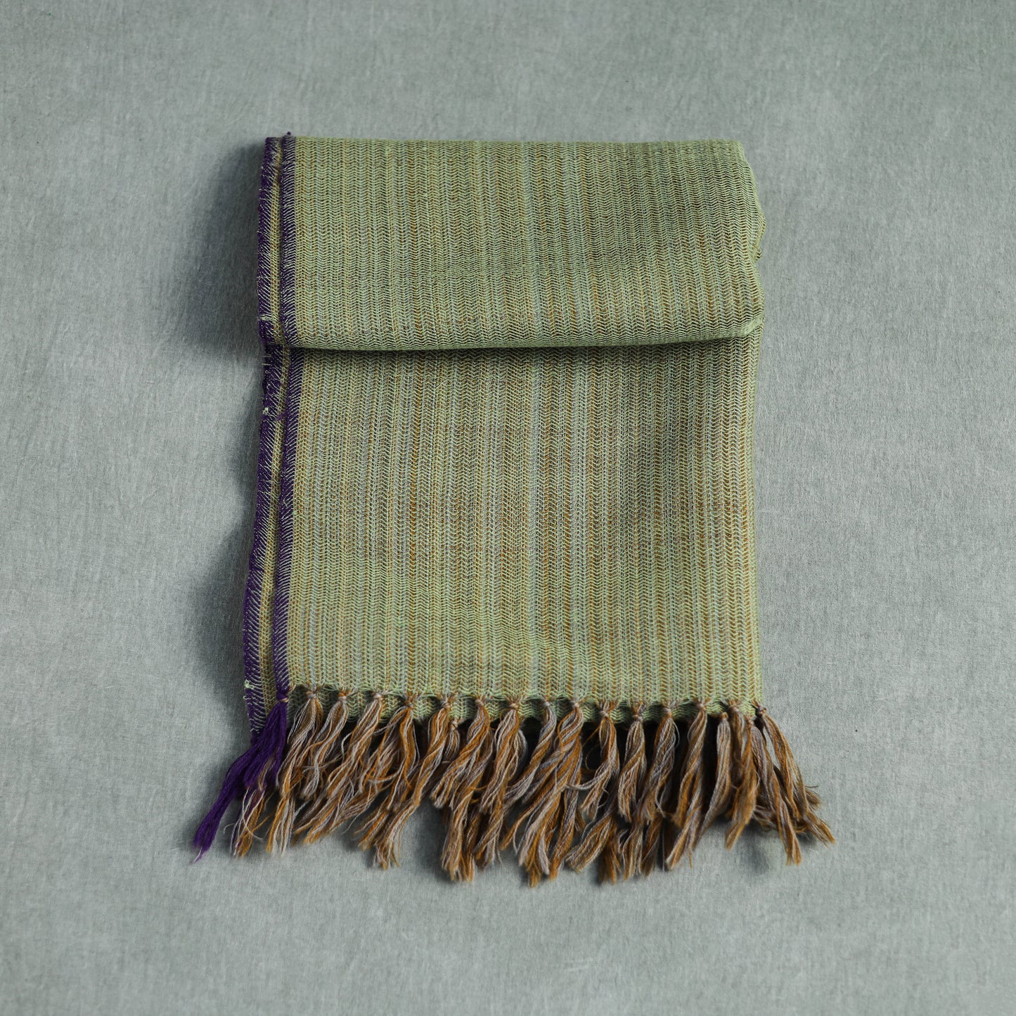 Kumaun Handwoven Pure Merino Wool Stole 11