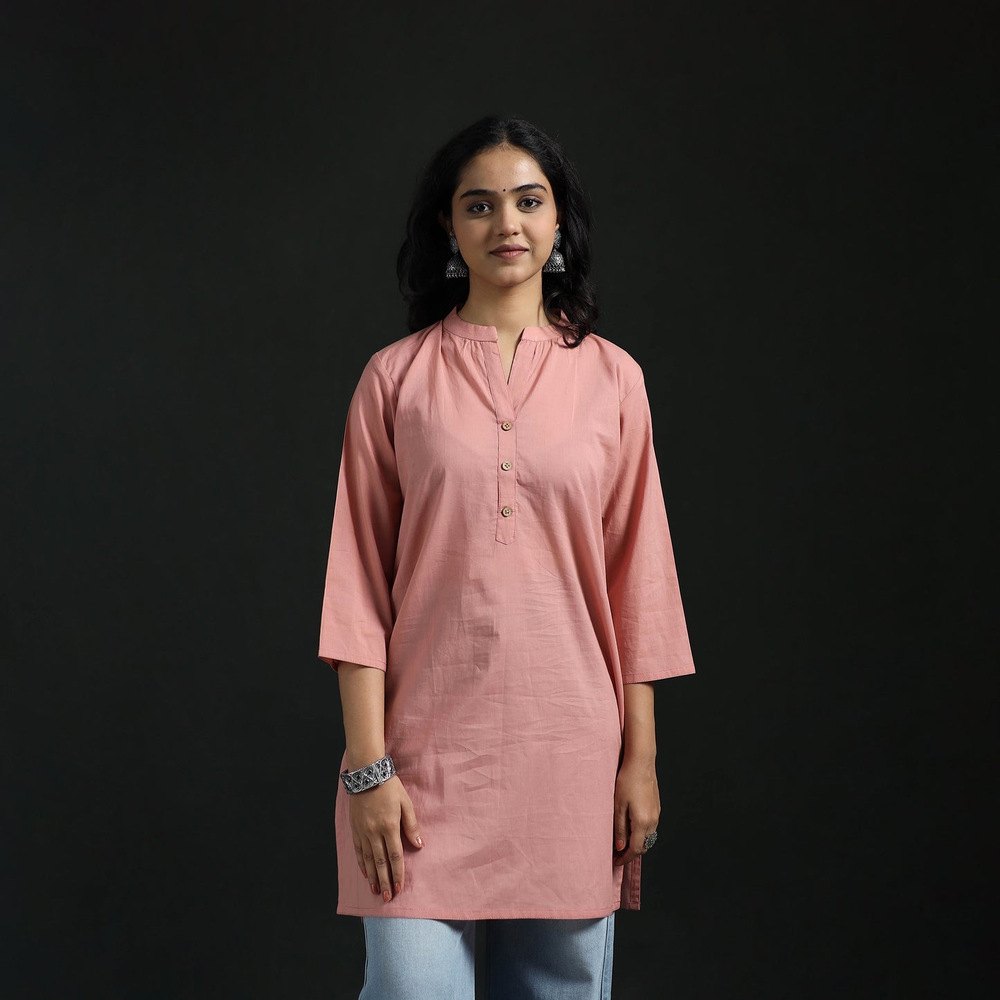 Plain Cotton Short Kurta for Women 27